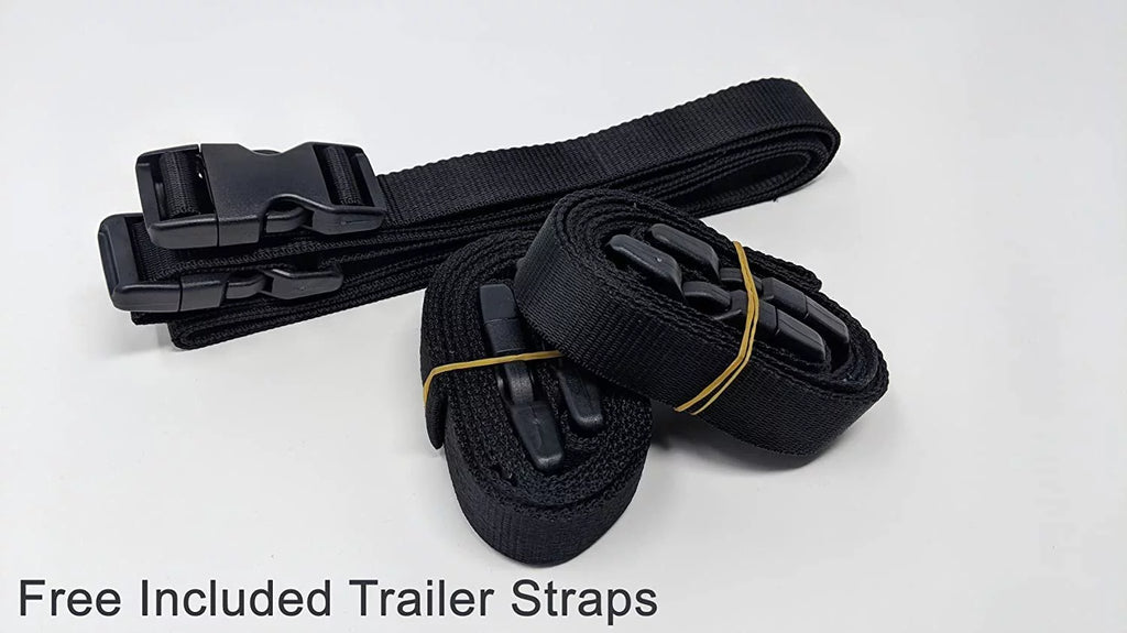 Weatherproof Jet Ski Covers for Kawasaki Ultra 300LX 2011-2013 - Yellow/Black Color - All Weather - Trailerable - Protects from Rain, Sun, UV Rays, and More! Includes Trailer Straps and Storage Bag