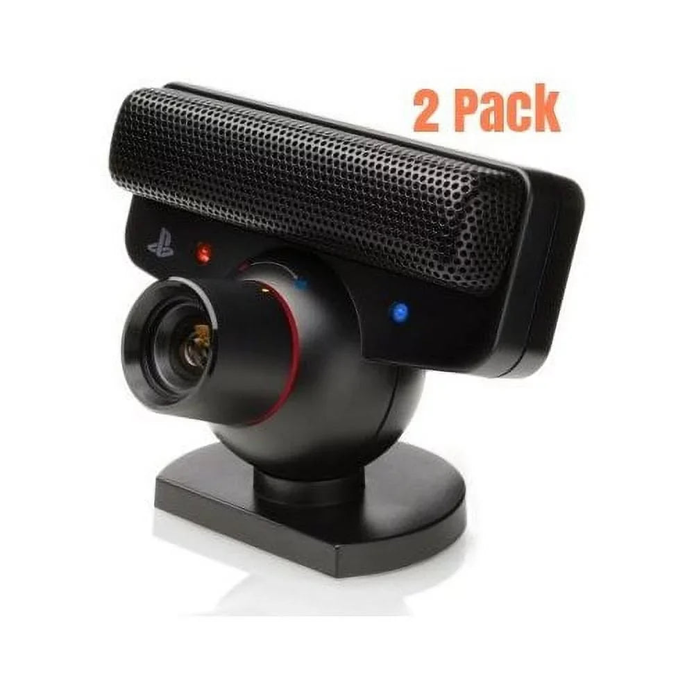 Restored PlayStation PS3 Eye Camera 2 Pack (Refurbished)