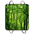 GCKG Beautiful Fresh Green Forest Pet Car Seat Cover Dog Car Seat Mat Hammock Cargo Mat Trunk Mat For Cars Trucks and SUV 54x60 inches