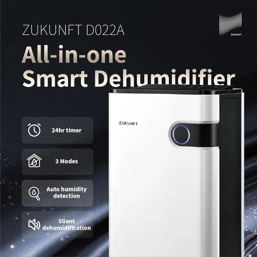Dehumidifier Home Moisture LED Quiet Humidity Control,4500 SqFt 50 Pint,Large Liquid Tank,Auto Off,Child Lock,Energy Saving,3 Modes,Household Commercial Dehumidifiers for Basements,Bathroom