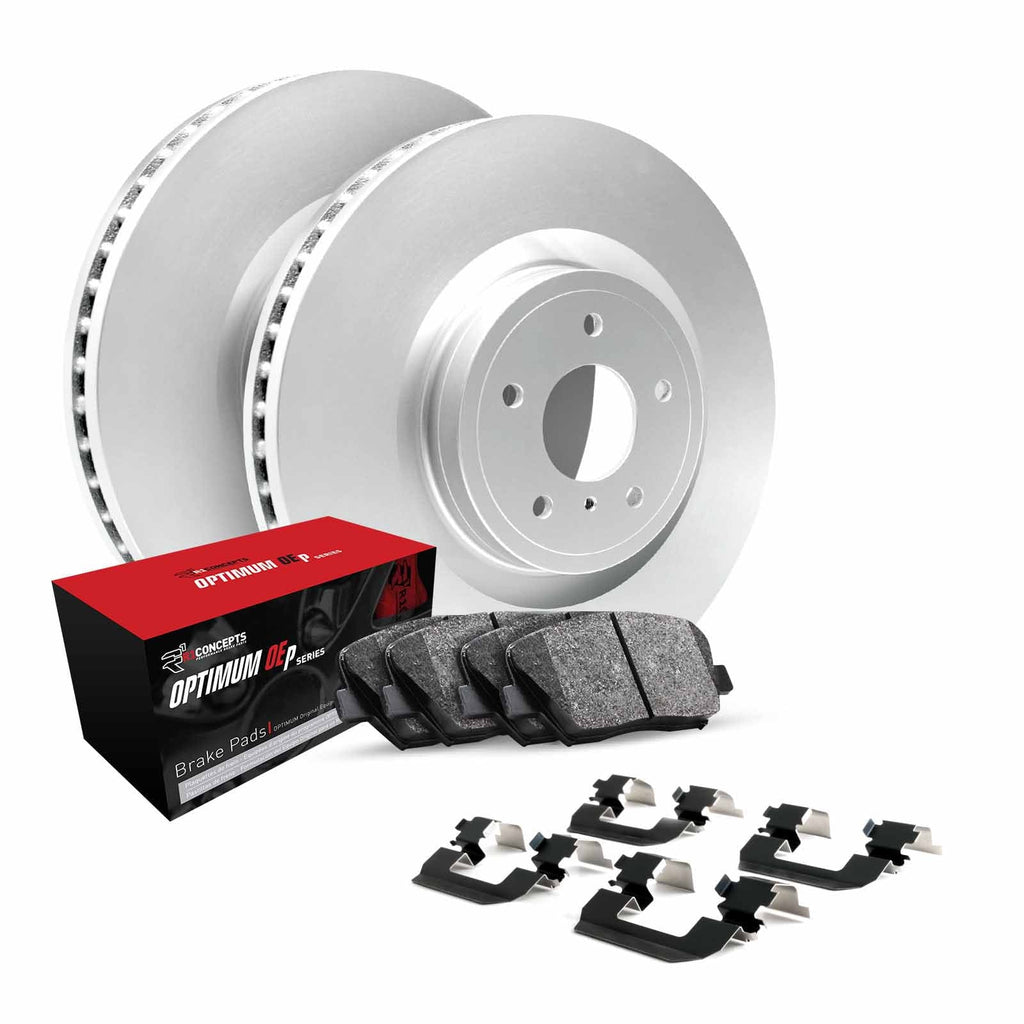 R1 Concepts Wduh1 21077 R1 Concepts Carbon Series Brake Rotors With 5000 Oep Fits select: 2022 KIA NIRO, 2019-2022 HYUNDAI KONA