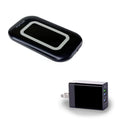 10W Wireless Charger Ultra Slim Fast Charging Pad w 34W 6.8Amp 3-Port Home Wall Travel USB Charger w Fast Port G1P for Nokia Lumia 930 920 1520 1020 - Razer Phone 2 - Galaxy S9+ S9