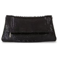 Fold-Over Metal Mesh Clutch
