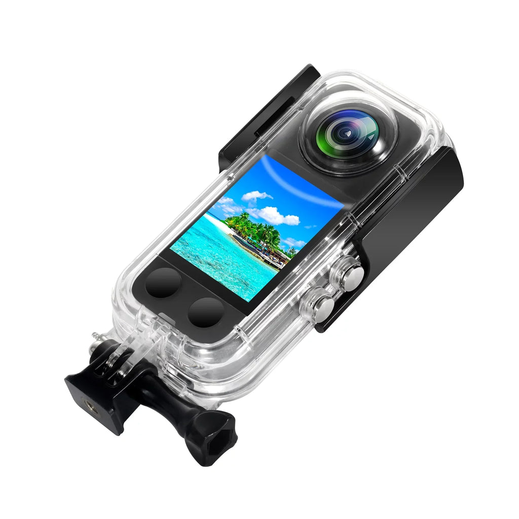 moobody Panoramic Camera Dive Case Liquid Case Diving Housing Fluid 40M Replacement for X3 Camera