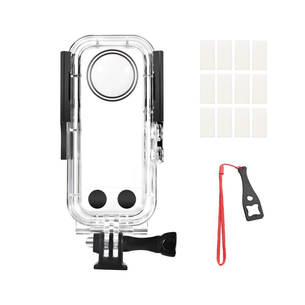 moobody Panoramic Camera Dive Case Liquid Case Diving Housing Fluid 40M Replacement for X3 Camera