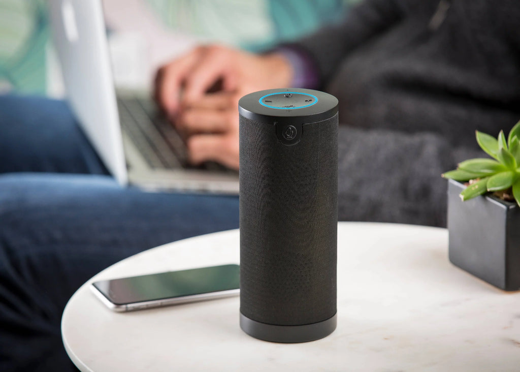 Odash VA-WTS-6-1153 Voice Assistant Wireless Speaker with Bluetooth, Black