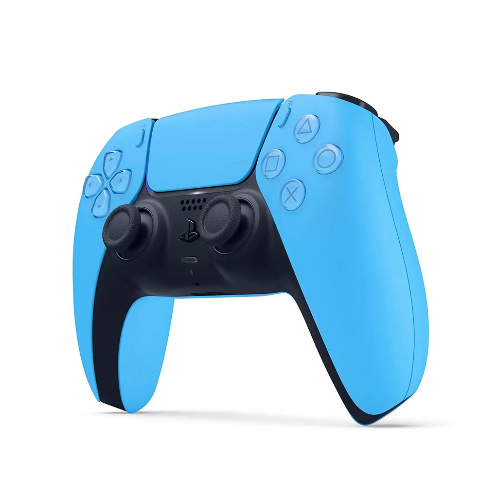 Playstation 5 Disc Version Japan Import ( PS5 Disc) with Extra Starlight Blue Controller and Cleaning Cloth