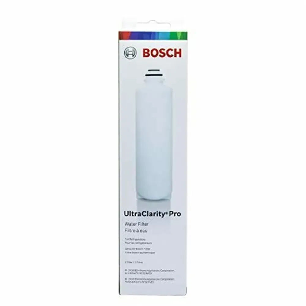 1 Pack Bosch Ultra Clarity Pro Refrigerator Fluid Filter - White (BORPLFTR50)