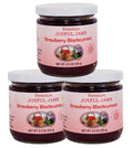 Premium - Strawberry Blackcurrant Jam (with 70 percent fruit and less sugar than most brands) - Amazing Flavor. Spreadable. Wonderful Gift for a Foodie. Delicious (3 Pack)