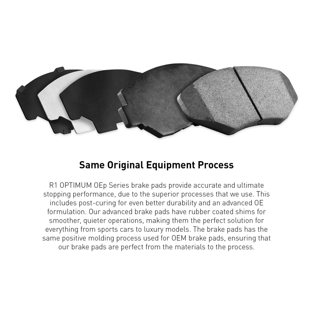 R1 Concepts Wduh1 21077 R1 Concepts Carbon Series Brake Rotors With 5000 Oep Fits select: 2022 KIA NIRO, 2019-2022 HYUNDAI KONA