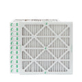 12 Pack of 20x20x2 MERV 13 Pleated 2" Inch Air Filters by Glasfloss. Actual Size: 19-1/2 x 19-1/2 x 1-3/4