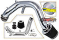 Rtunes Racing Cold Air Intake Kit + Filter Combo BLACK Compatible For 04-08 Acura TSX