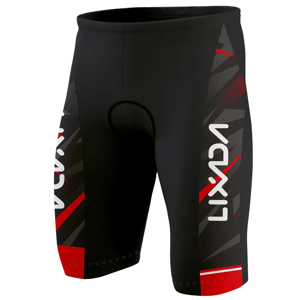 Lixada Men Cycling Jersey Breathable Short Sleeve Bike Shirt and Padded Shorts MTB Clothing Suit