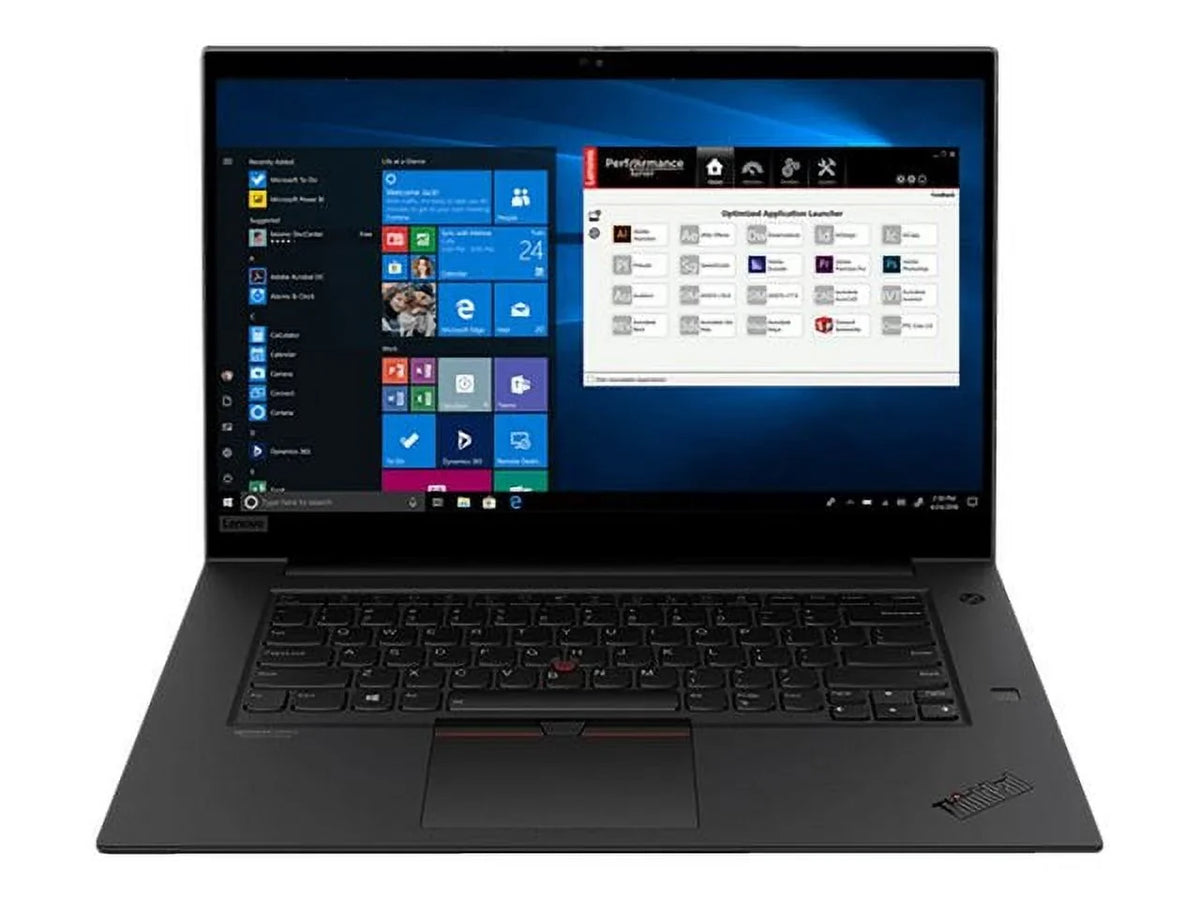 ThinkPad P1 Gen 3 20TH - Xeon W-10855M / 2.8 GHz - vPro - Win 10 Pro for Workstations 64-bit - Quadro T2000 - 32 GB RAM - 1 TB SSD NVMe - 15.6" 1920 x 1080 (Full HD) - Wi-Fi 6 - black - kbd: US