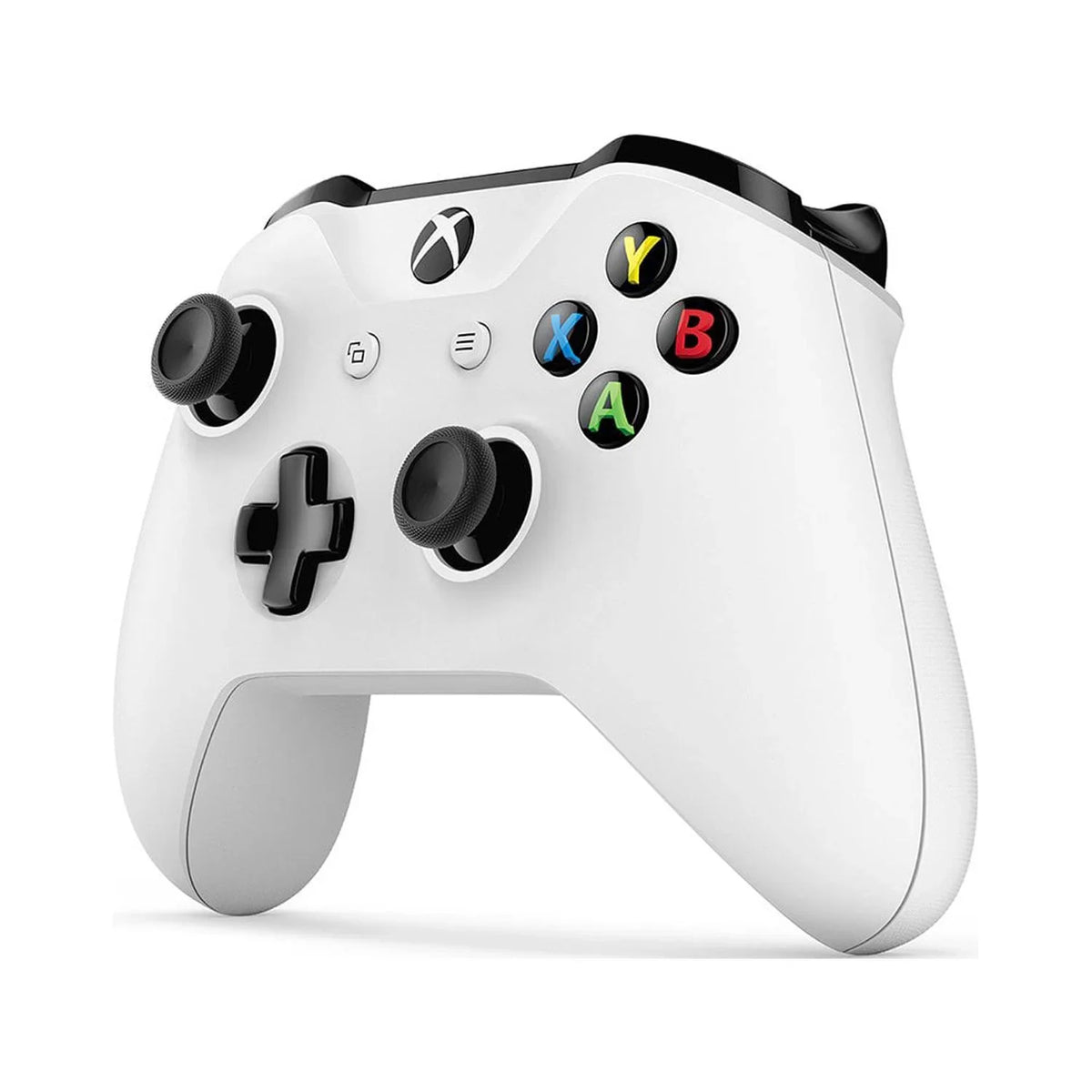 Pre-Owned Xbox One S 500GB White Gaming Console + Gaming Earbuds With Microphone BOLT AXTION Bundle