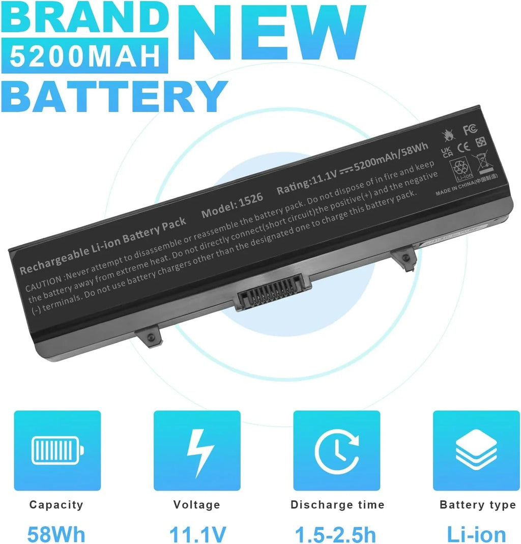Fancy Buying Portable computer y for Inspiron 1526 1525 1545 1546 1750 1440 Pp29l Pp41l Fits Gw240 Rn873 M911g M911
