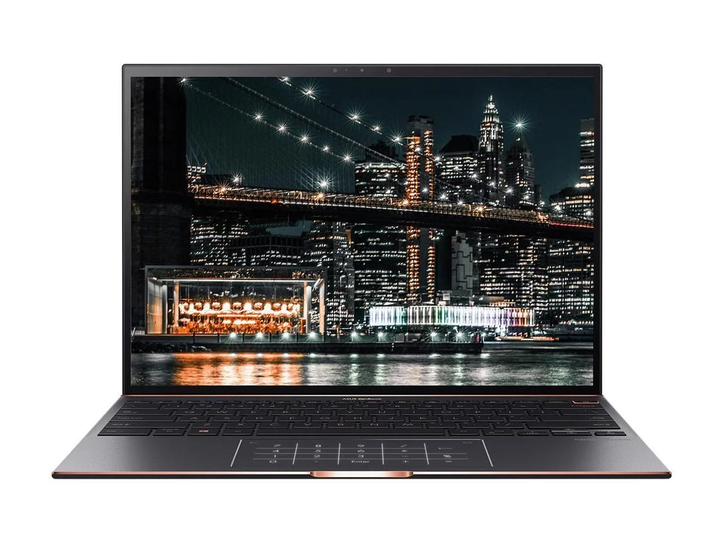 ZenBook S Ultra Slim Notebook 13.9" 3300x2200 3:2 500nits Touch Display, Evo Platform Core i7-1165G7 CPU, 16GB RAM, 1TB SSD, Thunderbolt 4, TPM, Windows 10 Pro, Jade Black, UX393EA-XB77T
