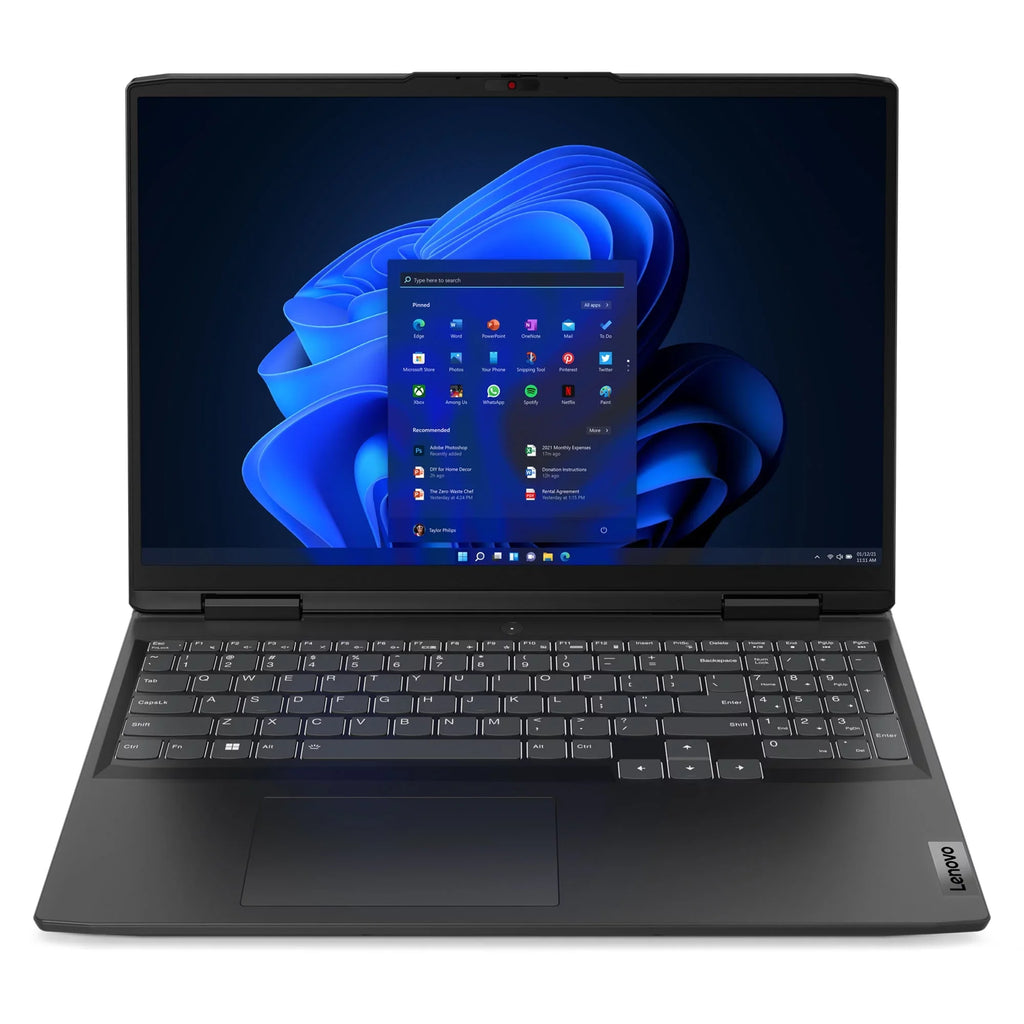 Notebook IdeaPad Gaming 3 Notebook 16" IPS 165Hz, i7-12650H, NVIDIA® GeForce RTX™ 3060 Portable computer GPU 6GB GDDR6, 16GB, 512GB, For Gaming