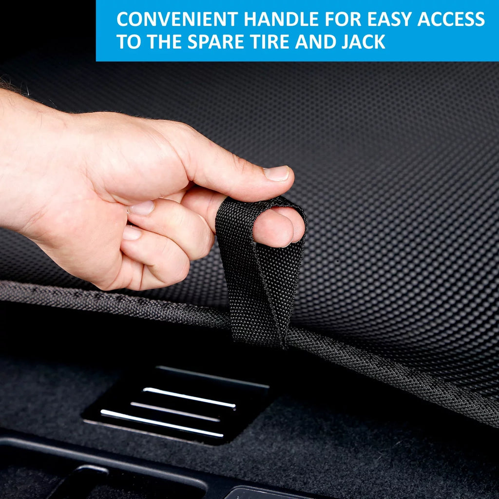 CLIM ART Cargo Liner for Nissan Murano 2015-2024 Custom Fit Trunk Mat, with Honeycomb Dirtproof & Liquid Technology - All-Climate, Heavy Duty, Anti-Slip Cargo Liner, Luggage - FL01115059