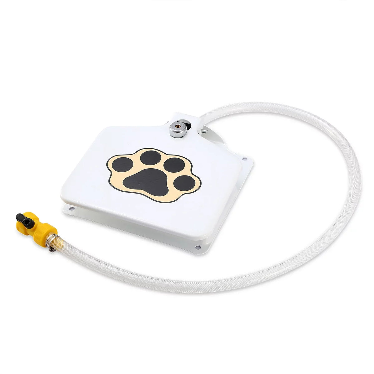 iMounTEK Outdoor Garden Dog Liquid Fountain, Ultra Hygienic, Dog Step on Paw Activated Sprinkler Toy