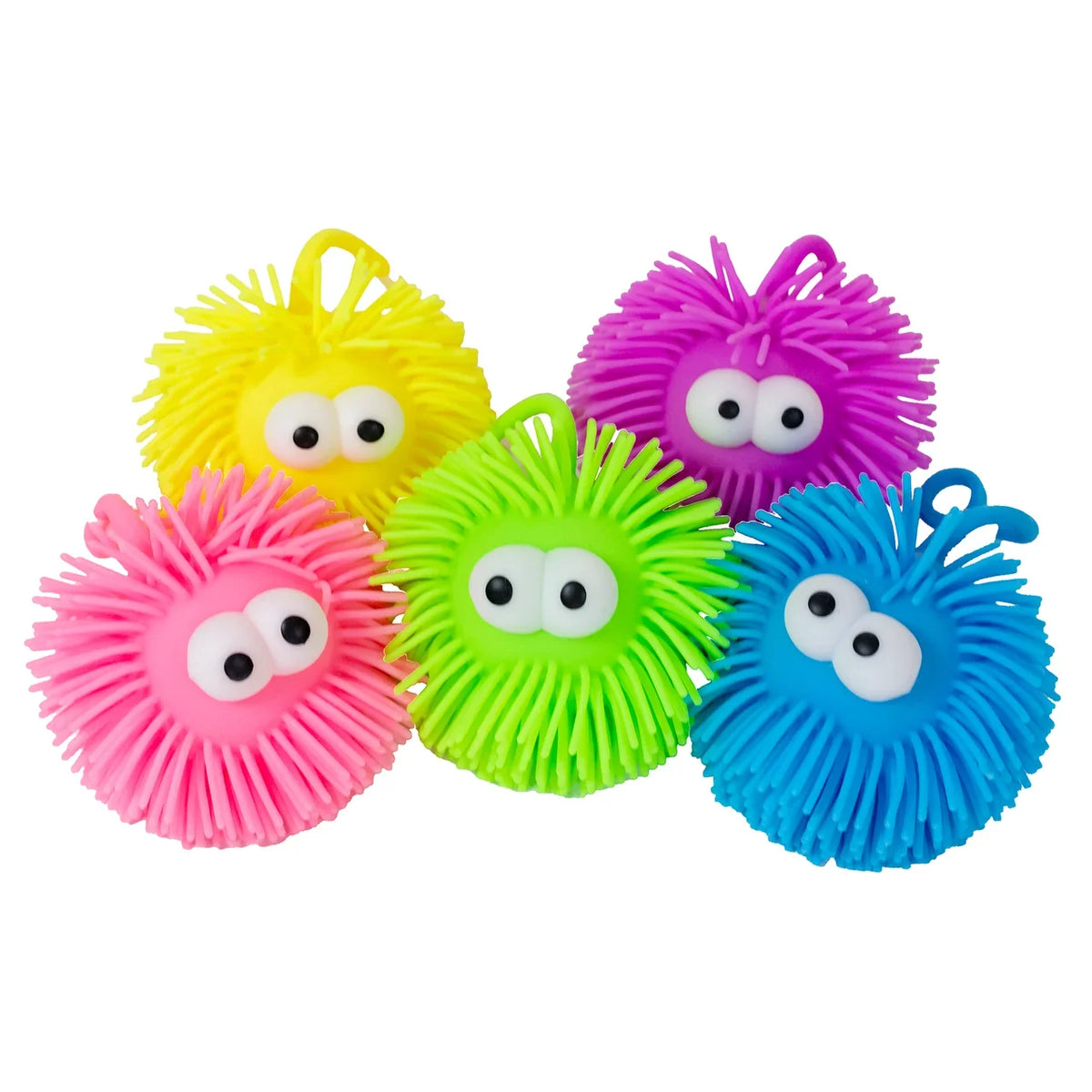 Light Up Big Eye Puffer Ball - 12 per pack