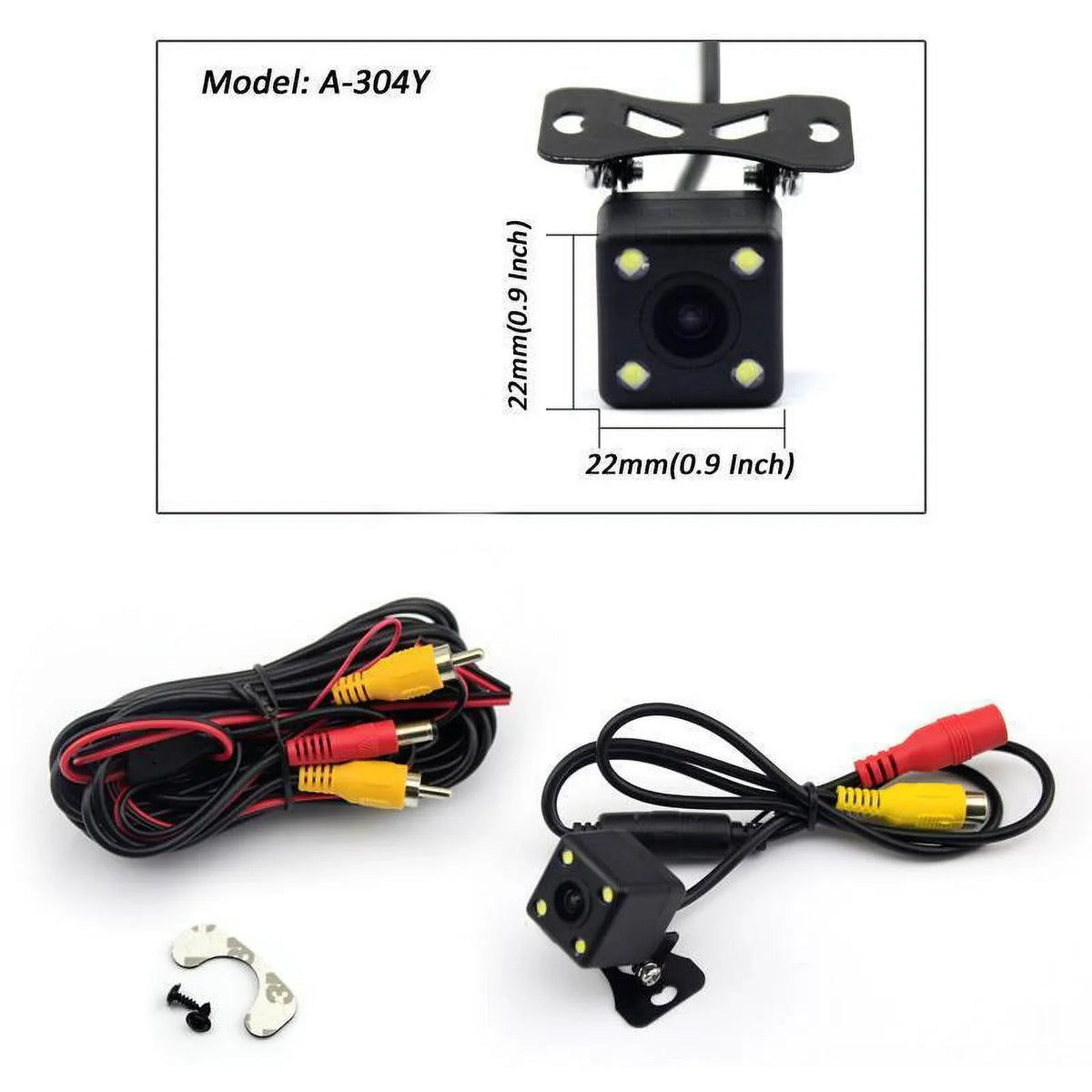 Rearview Camera Parking Reverse Fluid Night Vision Back Up Camera Universal