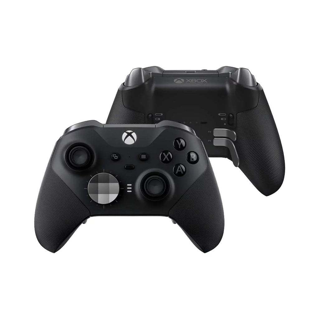 '- Elite Series 2 Wireless Controller for Xbox One, Xbox Series X,S - Black With Cleaning Electric kit Bolt Axtion Bundle Refurbished