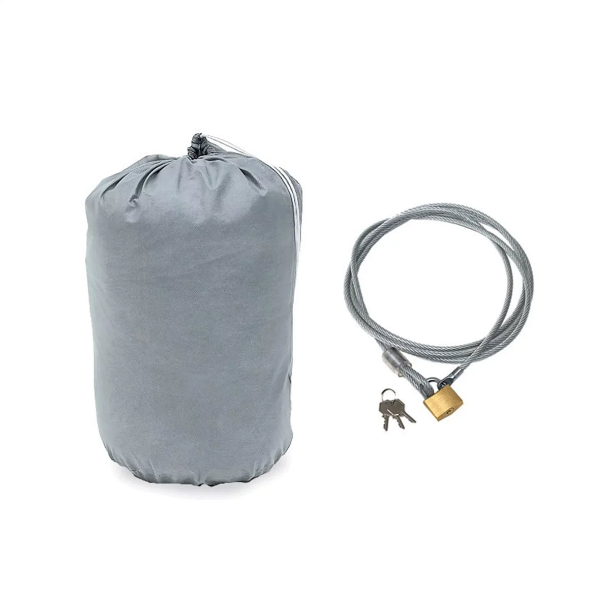 Rampage by RealTruck 1203 4-Layer 2-Door JK Wranglers Full Car Cover, Grey Compatible with Select: 2015-2019 Jeep Wrangler Unlimited Sport, 2012-2014 Jeep Wrangler Sport